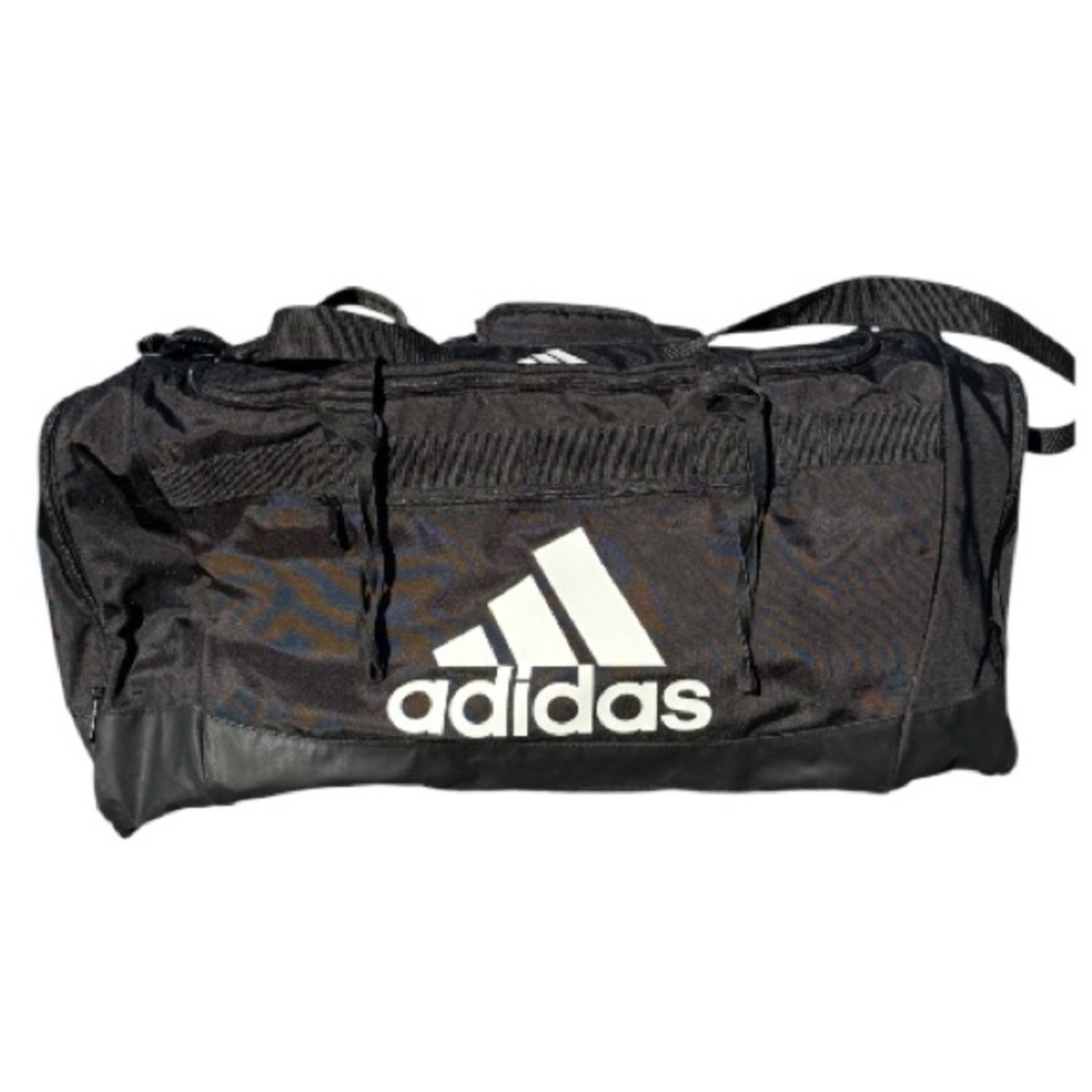 Adidas Black Duffel Bag about 27” long 14” wide only used a few times like new